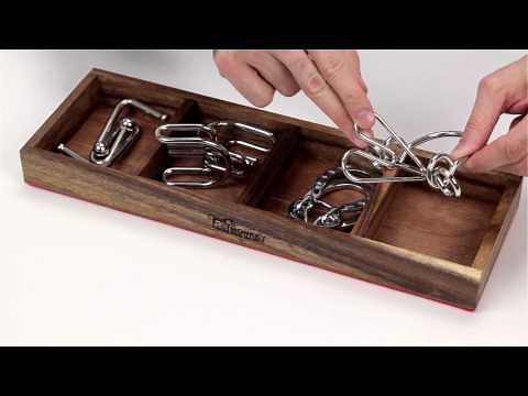 Enigma Collection Metal Brain Teaser Set