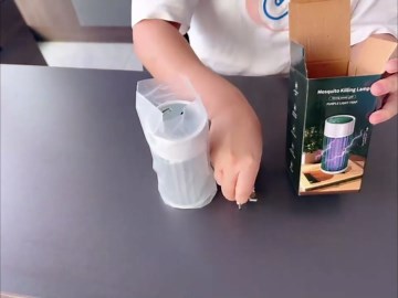 Bug Zapper Indoor, Rechargeable Cordless Portable Mosquito Zapper with Switch, Ariie Fly Zapper for Patio Home Kitchen, Repel Pest Insect Gnat Moth (Not Waterproof)