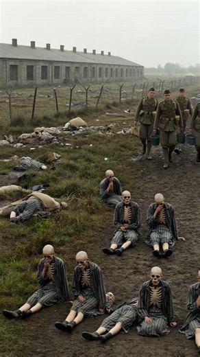 On April 15, 1945, British forces entered Bergen-Belsen and found a scene of unimaginable suffering. Tens of thousands of prisoners were alive but barely clinging to life, emaciated, diseased, and surrounded by the stench of death. Liberation had arrived, but it did not immediately bring relief. Hunger, typhus, and exhaustion had hollowed bodies beyond immediate repair. Soldiers, medics, and volunteers worked frantically to save as many as they could. They distributed food carefully to prevent s