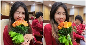 Thanh Nhã khoe ảnh duyên dáng với hoa hồng, hai 'chị đại' Huỳnh Như và Tuyết Dung khen đầy ẩn ý