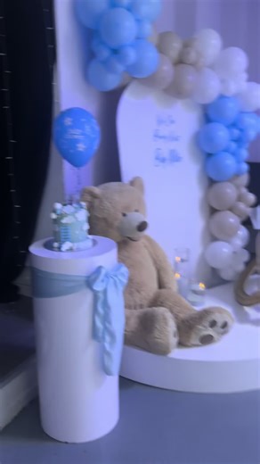 Beautiful set up for the lovely jayde 💙had her lovely baby shower@ legends bar💙