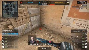 Dust II is a much closer map so far! Astralis and Team Vitality are tied at 7-7! ✔️ #DHOpen | DreamHack Counter-Strike