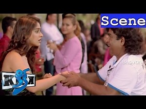 Brahmanandam (Parugu Prakash Raj) And Ravi Teja Hilarious Comedy Scene - Kick Movie Scenes