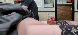 Sissy get prince Albert piercing