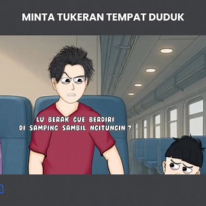 MINTA TUKERAN TEMPAT DUDUK ! Animasi Poodton #animasi #animasipodtoon #animasilucu #kartunlucu #kartun | Animasi Poodton