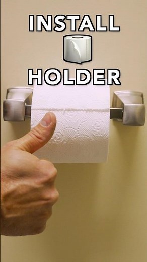 Installing Toilet Paper Holder | DIY with Kevin