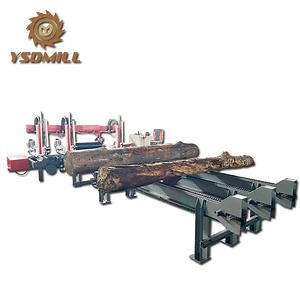 [Hot Item] Customized Wood Cutting Machine Automatic Log Loading Deck CNC Log Carriage Sawmill Line