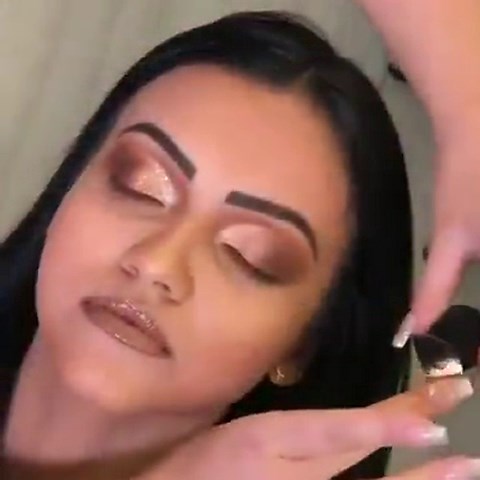 Healthy Care Lazy Eyeshadow Stamp Crease - Lazy Eyes Makeup Draw Tool make precise eyeshadow in seconds (Black)