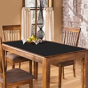 Extra Large Silicone Mat for Kitchen Counter 39.4"x23.6" Silicone Table Mat for Resin Workbench Mat Heat Resistant Mat Coffee BarMat, Black Thick 2MM