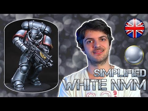 How to paint Space Marines in White NMM