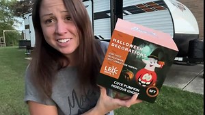 Halloween Inflatable Decorations Pumpkin Ghost with Wizard Ghost and Hand-Held Light, Blow Up Halloween Decorations Outdoor for Yard, Garden, Lawn, Party (6FT)