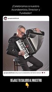 5.7K views · 290 reactions | FELIZ CUMPLEAÑOS A EL HOMBRE DEL ACORDEON | Tropical SANTA FE CALI | Facebook