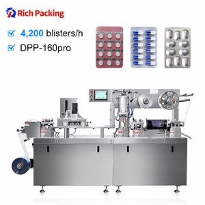 [Hot Item] Dpp-180 Alu-Alu Blister Packing Machine for Tablet & Capsule Blister Heat Seal Machine
