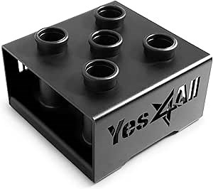 Luwint Freestanding Barbell Holder, Floor Stand Vertical 6 Bar Storage Rack for 2'' Olympic Bars