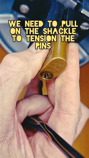 Teeny Yale padlock picked open #covertcompanion #hacker #lockpicking #military #LOCK #locksmith #security #axethrowing #padlock #bypass #sec #viralvideo #fyp | Captain Lock Smith