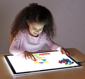 [Hot Item] Art Kids Education Toys LED Drawing Board RGB Color LED Light Pad