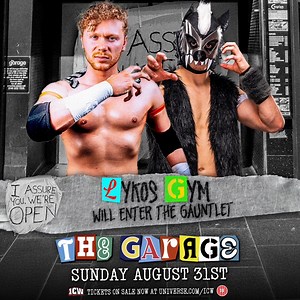 ANNOUNCEMENT: Lykos Gym enter the ICW Tag Title Gauntlet on Sunday 31 August! | Insane Championship Wrestling