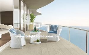 [Hot Item] Popular Design Patio Leisure Coffee Set Aluminium Garden Wicker Outdoor Furniture