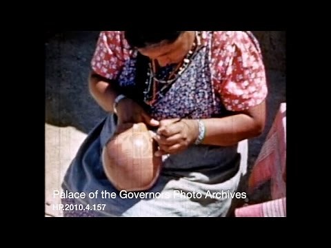 Native American Pottery Making c1920-1949