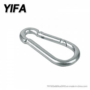 [Hot Item] Rigging Carbon Steel Snap Hook DIN5299 Spring Hook Carabiner Hook