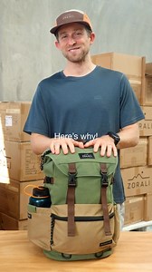 2.5K views | The Escapade Backpack has room for 30L of the stuff you need to get out there. ✔️ Designated Laptop Pocket ✔️ Pockets Everywhere For All Your Gear ✔️ 1000D Nylon Cordura Fabric ★★★★★ "Indestructible backpack that goes with me everywhere" - Sam.A | Zorali | Facebook