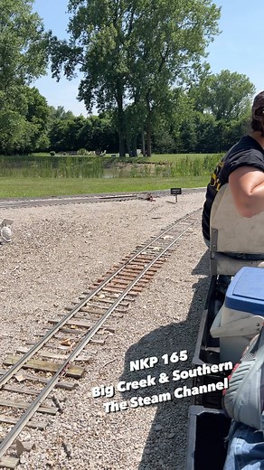 3.2K reactions · 237 shares | 7.5” gauge NKP 384 waits in the hole as a fast freight pulled by NKP 165 clears at the Big Creek & Southern. | The Steam Channel | Facebook