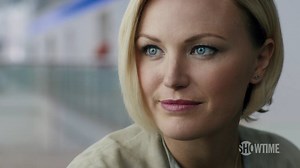 Go behind the scenes of Billions as Malin Akerman discusses her character, Lara Axelrod. | Billions
