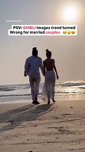 30K views · 78 reactions | Ghibli image gone wrong for married couples 朗 #couplegoals #cute #love #ghibli #trending #fun #kuldeeprajawatkd | Kuldeep Rajawat KD | Facebook