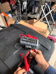 Unc called me out to show him how to use his own jumpbox properly. #roadside #automobile #shorts #yt #nocoboost #noco | The Roadside Tech