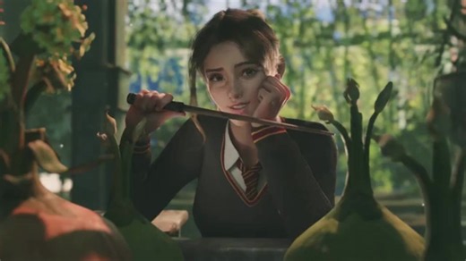 【3d同人动画】Hermione Tentacle Plant Intro 作者： Zmsfms 时长：44s