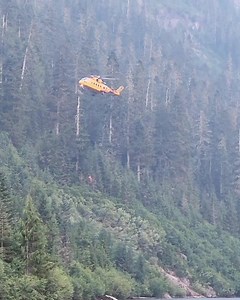 1.7K views · 57 reactions | Successful rescue mission a couple nights ago with our friends at the Royal Canadian Air Force and Campbell River Volunteer Search and Rescue Society ⛑️ | 49 North Helicopters | Facebook