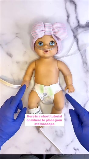 喙 NICU Heart Sounds 101 – Where to Place Your Stethoscope ❤️...