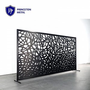 [Hot Item] Customized Aluminum Laser Cutting Fence Gate Panel Decorative Facade Wall Panel