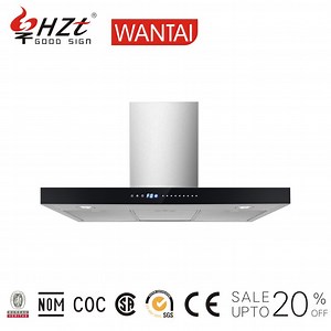 [Hot Item] T Shape Kitchen Cooker Hood Touch Range Hood with Aluminum Filter/Cooker Hood/Kitchen Hood