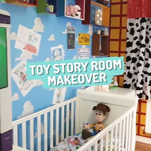 🧸Watch this dad transform his sons nursery into a Toy Story themed room | Ultimate