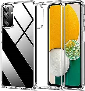 Samsung Galaxy A13 5G Case, Crystal Clear Serie Case for A13 5G, Anti-Yellowing Hard PC + Soft TPU Bumper Shockproof Protective Phone Cases