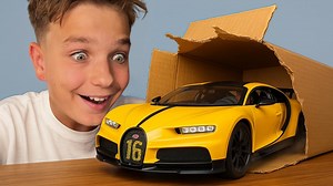 37K views · 374 reactions | Mark unboxes Bugatti Chiron scale 1:18 & show races supercars | OneDay Alex | Facebook