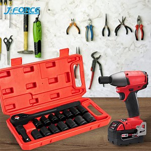 [Hot Item] 1/2" Hexagon Design Heavy Duty Socket 16PCS Impact Wrench Socket Set