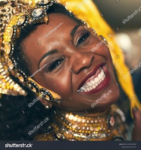 Portrait Black Woman Carnival Dancer Brazil Stock Photo 2234275907 | Shutterstock