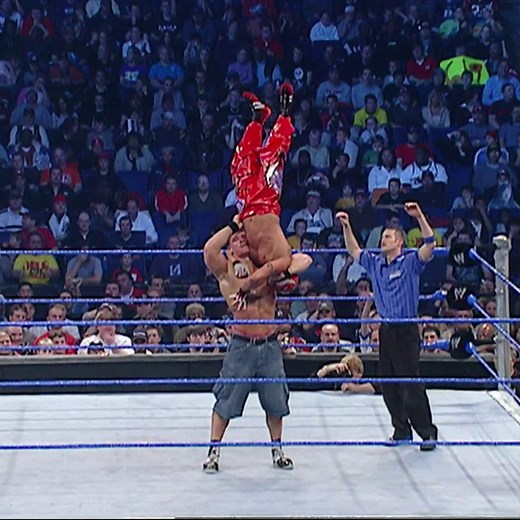 John Cena made a major statement when he battled Rey Mysterio on this day in 2003. | WWE Network