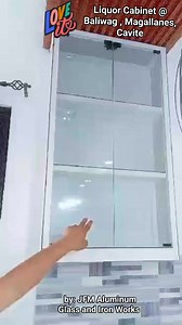 Liquor Cabinet at Baliwag Magallanes Cavite Thanks to our client❤️ Sa uulitin po ☺️ We Offer and Customize - Custom Made Our services Offered: 📌 Sliding Window 📌 Sliding and swing doors 📌 Aluminum Modular Kitchen Cabinet 📌 Aluminum Modular TV Rack 📌 Aluminum Walk-In Closet 📌 Screen Door half/ full screen 📌 Shower Enclosure 📌 Sliding Casement or Awning Type Windows 📌 Jalouplus windows 📌 Metal and Stainless Gates 📌 Terrace railing 📌 Spiral Stair Case 📌 Stair Railing 📌 Hand Railings �