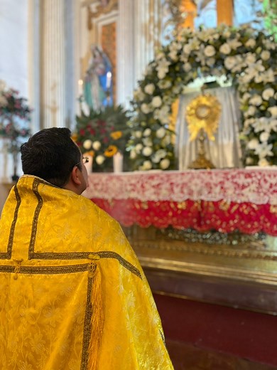 Señor ten piedad ⚜️🌿💠Templo Santa Rosa de Lima Puebla, México Arquidiocesis de Puebla Centro Histórico de Puebla #iglesiasdepuebla #JesusSacramentado #jesuseucaristia #noviembre2025 #AñoSanto2025 | Templo Santa Rosa de Lima Puebla, México