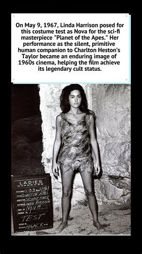 Planet of the Apes: Linda Harrison’s Costume Test (1967) 🦍