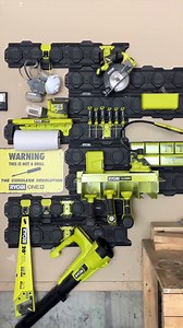 Expand your LINK™ Wall Storage as your RYOBI tool collection continues to grow.​ "Added a few more LINK Wall Rails and Small Parts Organizer to my system. An organized workshop makes projects go smoothly when I don’t need to go searching for things!" - @dinasdigs​ Learn more at https://bit.ly/43s4mp8 #RYOBI #RYOBILINK #LINK #WallStorage #GarageOrganization #SpringCleaning #Explore | RYOBI Power Tools Canada