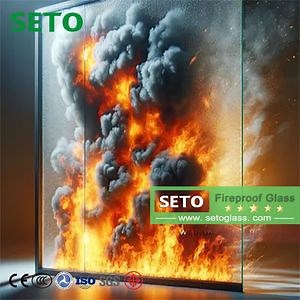 [Hot Item] Fireproof Glass for High Temperature Workshop Observation Windows Special Fireproof Curtain Walls