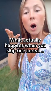302 reactions · 45 shares | Rice cereal is a scam & belongs in the...