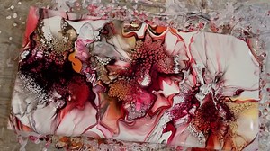 This painting reminds me of cotton candy! 😋🍡🍭 | Waterfall Acrylics