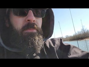 Fishing for white bass on Barkley lake.
