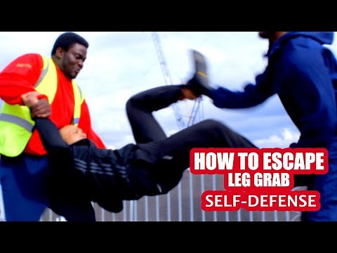 How to escape leg grab | Self defence