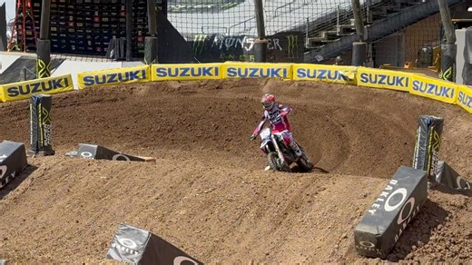 3.4K views · 16 reactions | Many racers told us this was the toughest Supercross track in 2025 | CycleDrag | Facebook